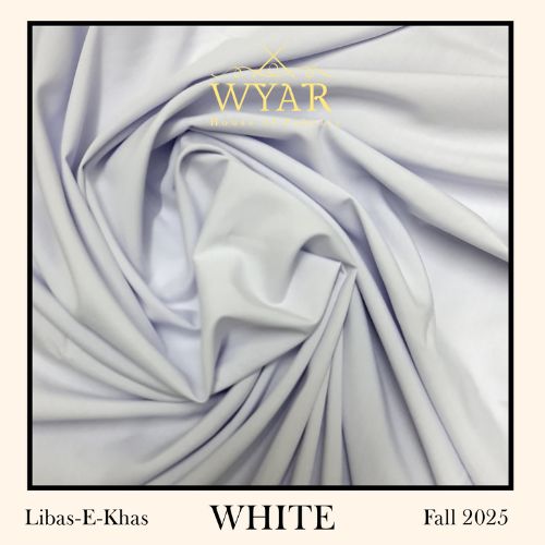 white wyar premium wash n wear fabric