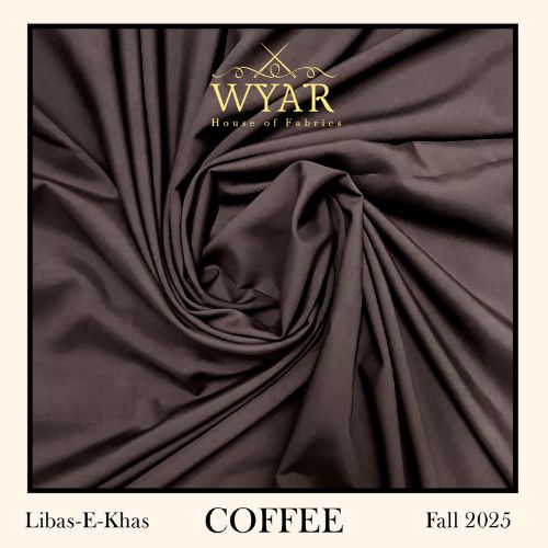 Coffee wyar premium wash n wear fabric
