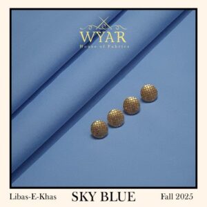 Sky Blue wyar premium wash n wear fabric