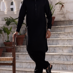 black ready to wear men wash n wear fabric wyar