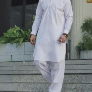 white wyar ready to wear wash n wear fabric